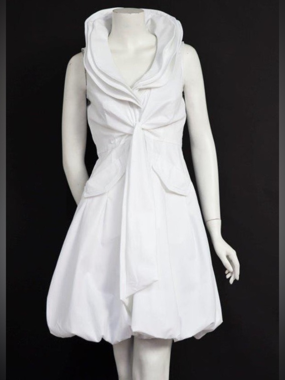 Samuel Dongs Triple Wire Collard Dress Size XS